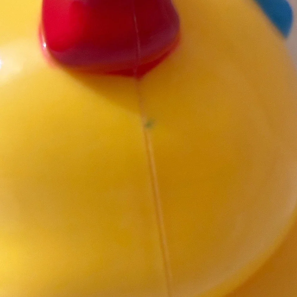 Goodway Yellow Duckling Wobble Roly Poly Toy in Eggshell‎ Base Kids Toy